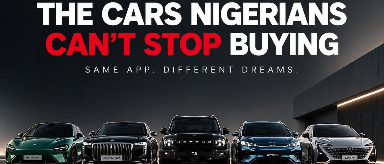 THE CARS NIGERIANS CAN’T STOP BUYING
